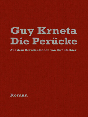 cover image of Die Perücke / D Perügge